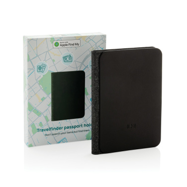 Logotrade advertising product picture of: Trackmate RCS rpolyester passport holder worldwide locating