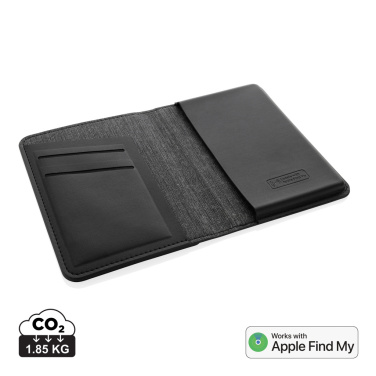 Logotrade promotional product picture of: Trackmate RCS rpolyester passport holder worldwide locating