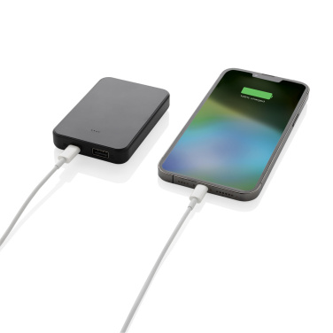 Logotrade promotional giveaway image of: Boostcore RCS recycled plastic powerbank 5.000mAh with USB C