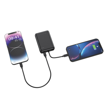 Logo trade promotional merchandise photo of: Urban Vitamin Fullerton RCS recycled 10,000 20W PD powerbank