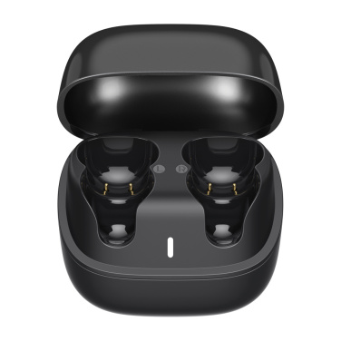 Logotrade promotional product image of: Urban Vitamin Long Beach ENC rplastic wireless earbuds