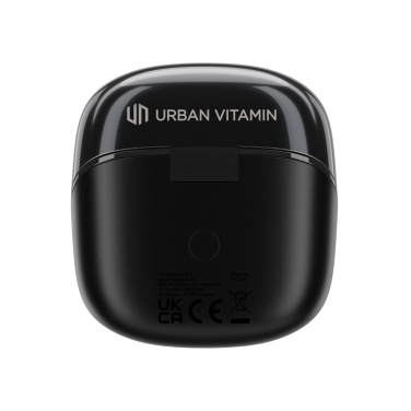 Logo trade business gifts image of: Urban Vitamin Long Beach ENC rplastic wireless earbuds