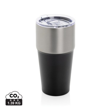 Logo trade promotional merchandise picture of: Fluid RCS certified recycled steel tumbler 500ml