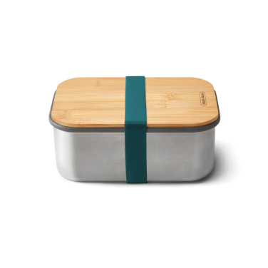 Logo trade promotional giveaway photo of: Black+Blum Stainless Steel Sandwich Box Large