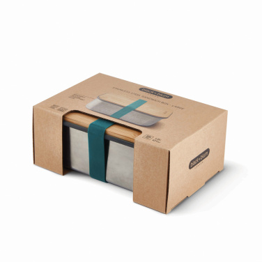Logo trade promotional item photo of: Black+Blum Stainless Steel Sandwich Box Large