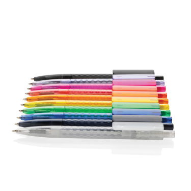 Logotrade business gift image of: X3 GRS recycled PC plastic pen frosted