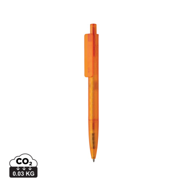 Logotrade business gift image of: X3 GRS recycled PC plastic pen frosted
