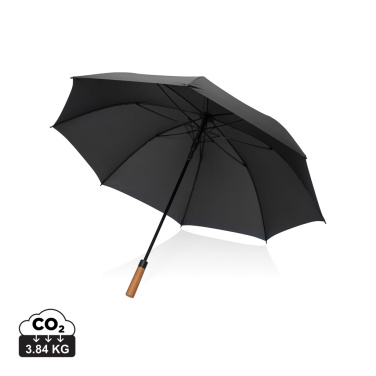 Logo trade promotional items image of: Tony  Aware™ RPET 30 inch acacia auto open umbrella