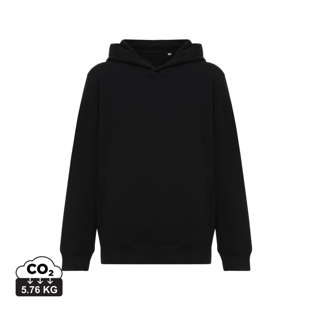 Logotrade promotional items photo of: Iqoniq Yengo kids recycled cotton hoodie with sidepockets
