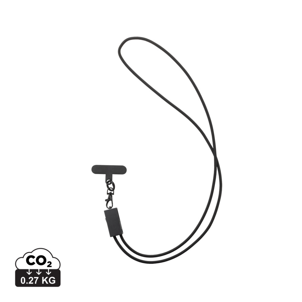 Logotrade corporate gifts photo of: Terra RCS recycled PET phone cord with dual charge cable