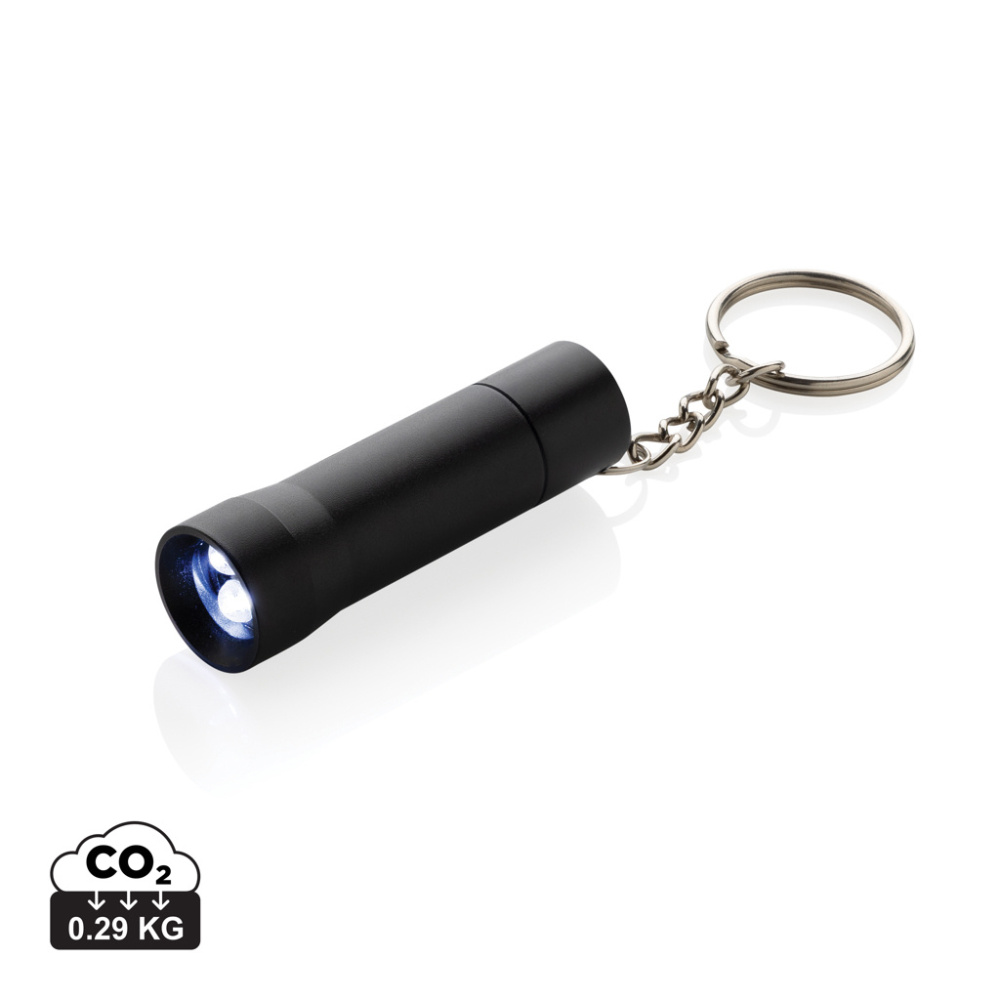 Logotrade promotional gifts photo of: Flash RCS recycled aluminium keychain torch