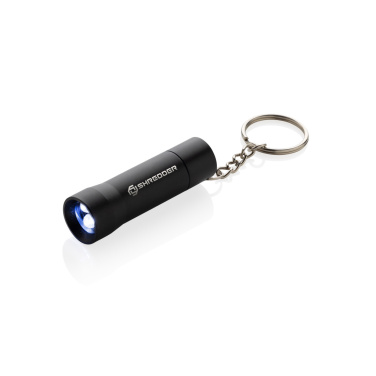 Logotrade promotional giveaway image of: Flash RCS recycled aluminium keychain torch