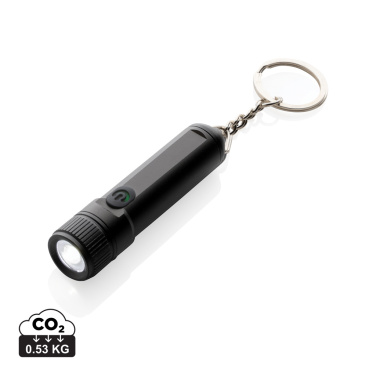 Logotrade promotional merchandise image of: Gear X rechargeable ultra bright keychain torch