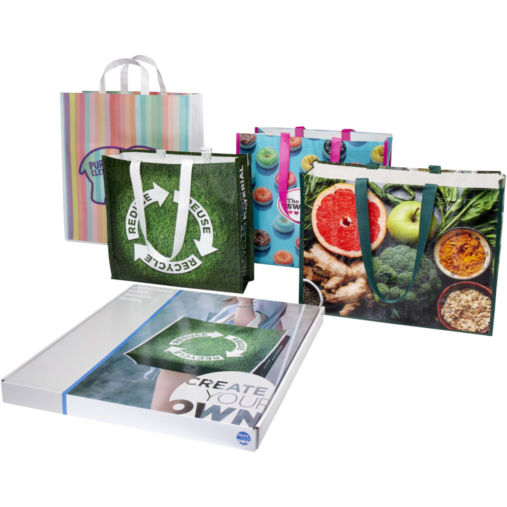 Logotrade promotional gifts photo of: Laminated totes sample box