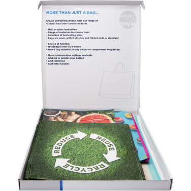 Logotrade promotional item image of: Laminated totes sample box