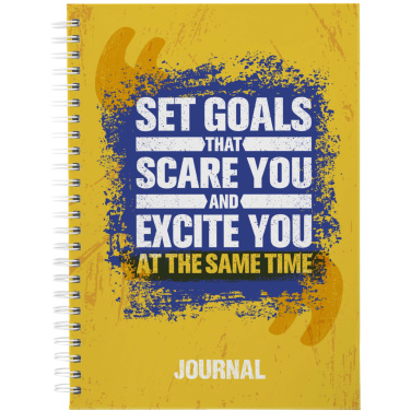 Logotrade promotional giveaway picture of: Desk-Mate® A5 hard cover journal