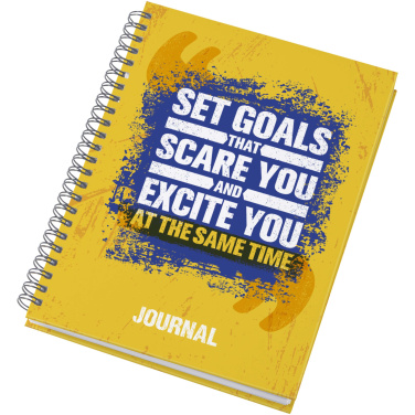 Logo trade promotional products picture of: Desk-Mate® A5 hard cover journal