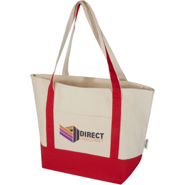 Logotrade promotional giveaway image of: Sam 320 g/m² GRS recycled cotton tote bag