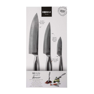 Logotrade promotional gift image of: BOSKA Kitchen Knives Monaco+, set of 3