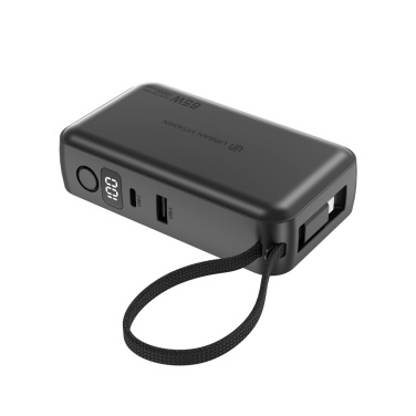 Logotrade promotional gift picture of: Urban Vitamin Eureka hybrid GANcharger 10000mah powerbank65W
