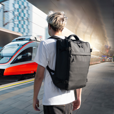 Logo trade corporate gift photo of: Backpack PALUDI Schwarzwolf