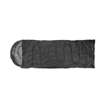 Logo trade promotional products image of: Sleeping bag TROMES Schwarzwolf