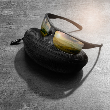 Logo trade promotional gift photo of: Polarized sunglasses MANASLU Schwarzwolf