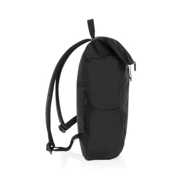 Logo trade corporate gifts image of: Swiss Peak Aware™ RPET Leonard 15.6 inch laptop backpack