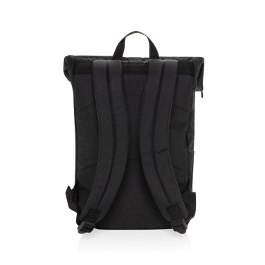 Logo trade promotional giveaway photo of: Swiss Peak Aware™ RPET Leonard 15.6 inch laptop backpack