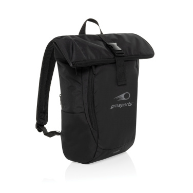 Logotrade promotional merchandise picture of: Swiss Peak Aware™ RPET Leonard 15.6 inch laptop backpack
