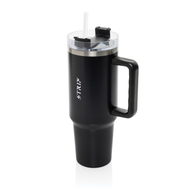 Logotrade promotional giveaways photo of: Stadley RCS recycled steel tumbler 1200ML