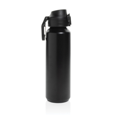 Logo trade promotional giveaways image of: Via RCS Re-steel lockable sport bottle 600ML