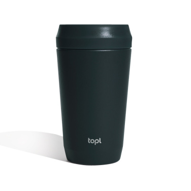 Logotrade business gifts photo of: Topl Recycled Steel To Go Tumbler Patented 360 Lid 354ml