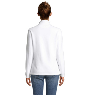 Logotrade promotional item picture of: NORTH WOMEN ZIPPED FLEECE