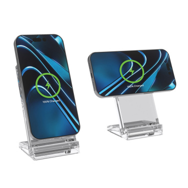 Logo trade advertising product photo of: Magcharge 15W magnetic wireless charging stand