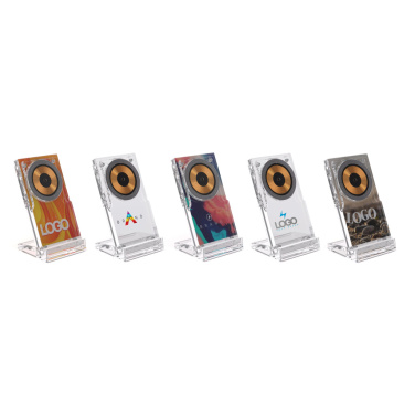 Logo trade business gifts image of: Magcharge 15W magnetic wireless charging stand