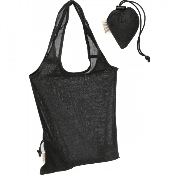 Logo trade promotional item photo of: Recycled cotton bag Modena