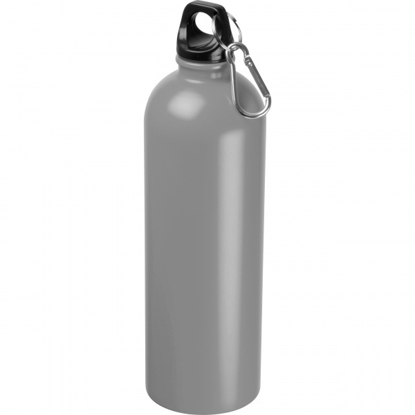 Logo trade promotional merchandise image of: Stainless steel drinking bottle Ostrov