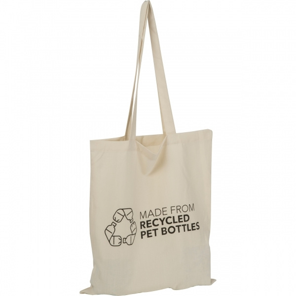 Logo trade promotional giveaways image of: Bag made from recycled bottles Stuttgart