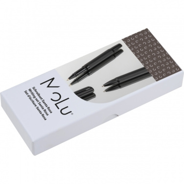 Logo trade promotional gifts image of: Elegant MoLu writing set Santa Rosa