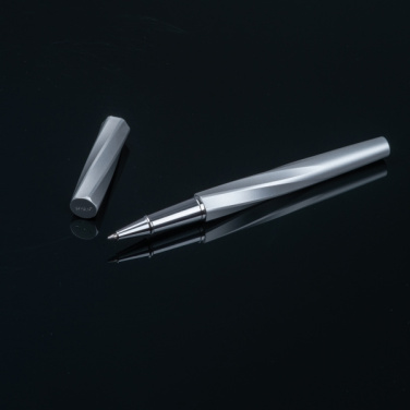 Logo trade promotional merchandise image of: MoLu brass rollerball Praia Grande