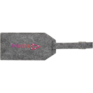 Logo trade promotional merchandise photo of: Tie luggage tag