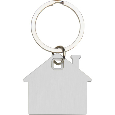 Logo trade promotional gifts picture of: Nook house-shaped keychain