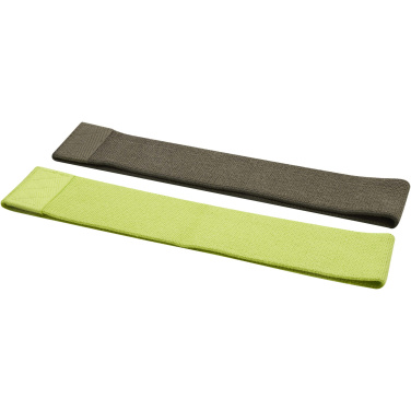 Logo trade promotional products image of: Grip 2-piece resistance band set