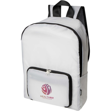 Logotrade promotional giveaways photo of: EcoFold RPET foldable backpack 15L