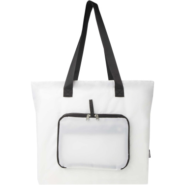 Logo trade promotional products image of: EcoFold RPET foldable tote bag 16L