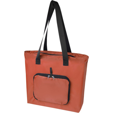 Logotrade promotional gift image of: EcoFold RPET foldable tote bag 16L