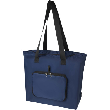 Logo trade promotional giveaways picture of: EcoFold RPET foldable tote bag 16L
