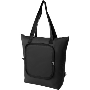 Logotrade promotional products photo of: EcoFold RPET foldable tote cooler bag 15L