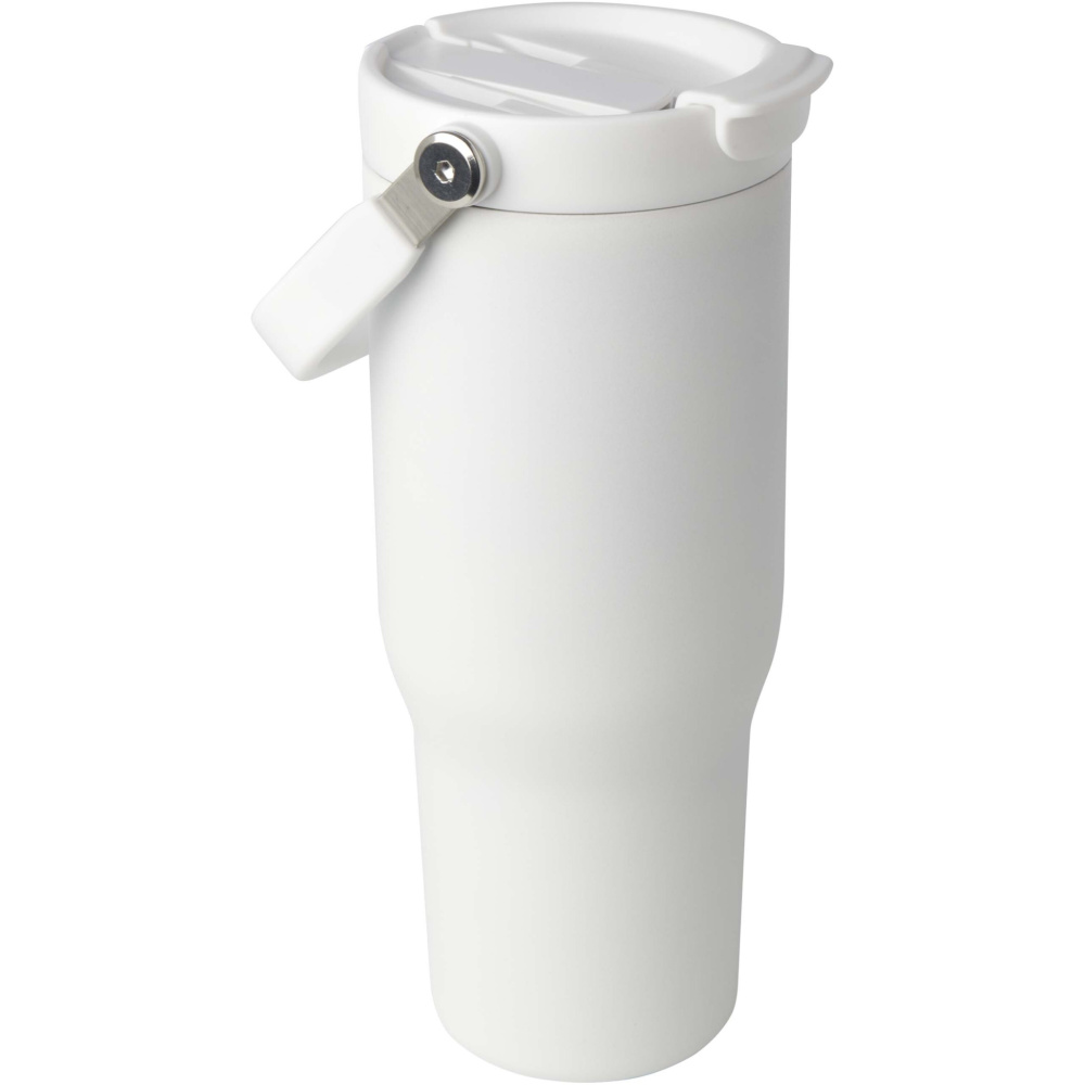 Logo trade promotional gifts image of: Bronx 900 ml RCS recycled stainless steel copper vacuum insulated tumbler with dual function lid